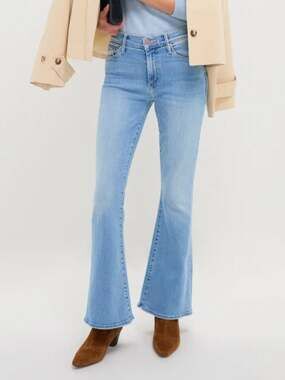 New! MOTHER The Weekender Flare Jeans Size 25